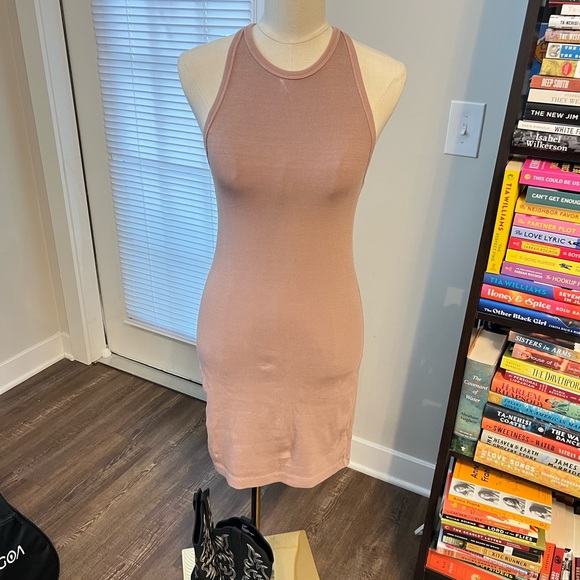 Old Navy Taupe Sleeveless Mini Dress - Picture 2 of 7